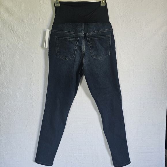NWT Isabel Maternity Womens Jeans 6 Skinny Super Stretch Back Support 29 inseam - Picture 4 of 15